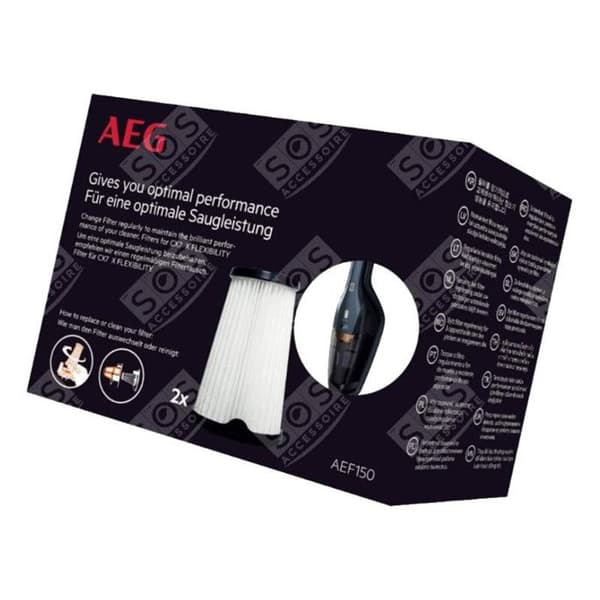 DAMSSUGARDELAR SMÅ APPARATER 9001683755 AEF150 FILTER PACK MED 2