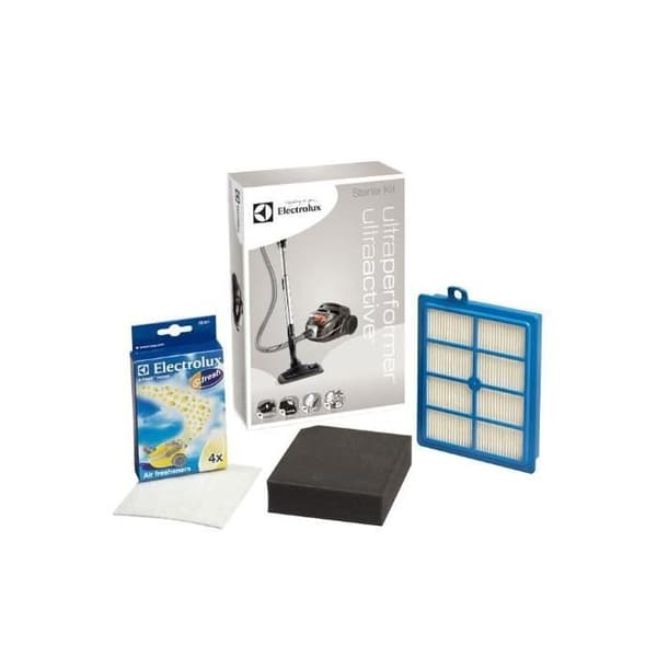USK6 Ultra Active Dammsugarfiltersats - Electrolux 9001668657 - Vit - Med/utan påse