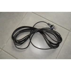 Strömkabel - KARCHER - 7,5 m - För NT45/1ECO dammsugare - Originaldel - Svart