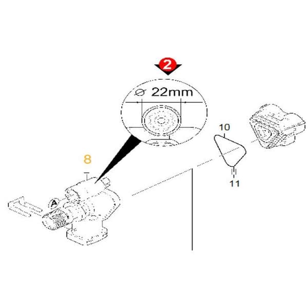 KIT POMPA HÖGTRYCKSRENGÖRING 90020290 KONTROLLBOX Ø 22 MM