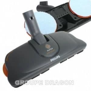 Borste - Philips - 432200511040 - Svart - Utformad för dammsugare - Originaldel