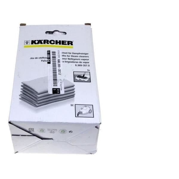 PAKET MED 5 TURKOR TILL KARCHER ÅNGRENARE - NF5686324