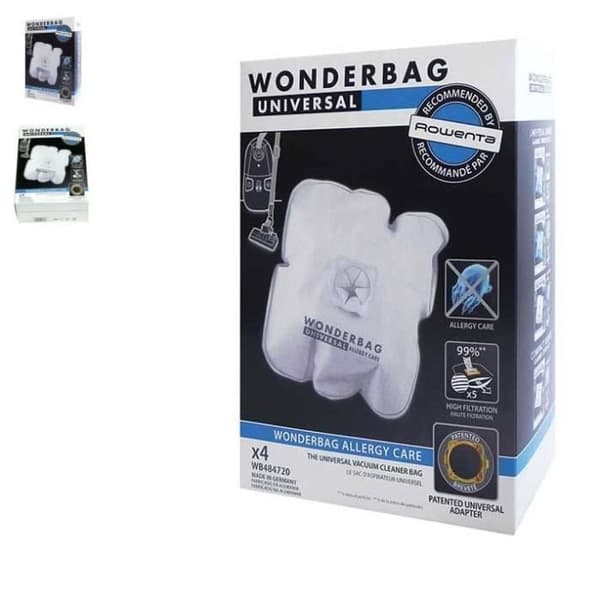 WONDERBAG (X4) FÖR ROWENTA DAMSUGARE - BVMPIECES