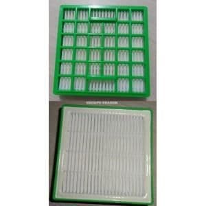 HEPA-filter - ROWENTA - RO665201/410 - Originaldel - Kompatibel med flera modeller - Hög effektivitet