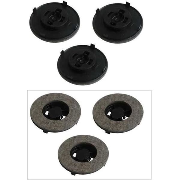 Z5 3-DELS POLERBORSTE SET FÖR HOOVER VAXNINGMASKIN - BVMPIECES