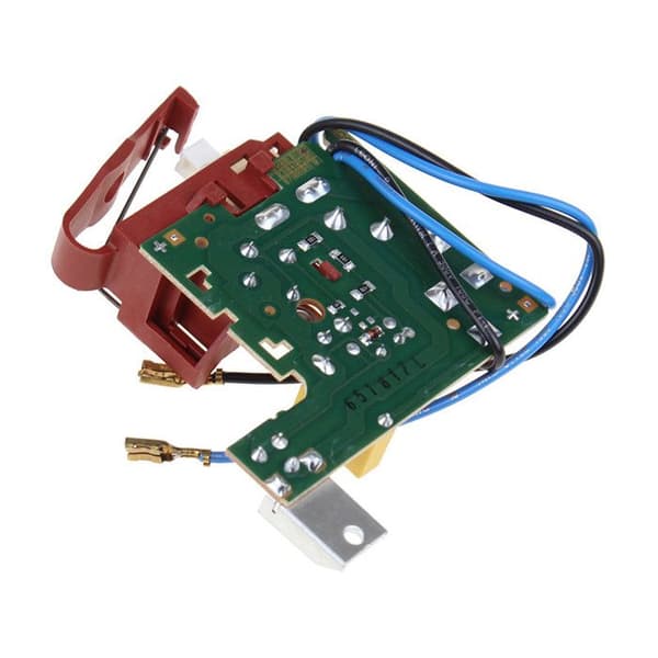 Elektronisk modul + på/av-brytare - Dammsugare - BOSCH, SIEMENS