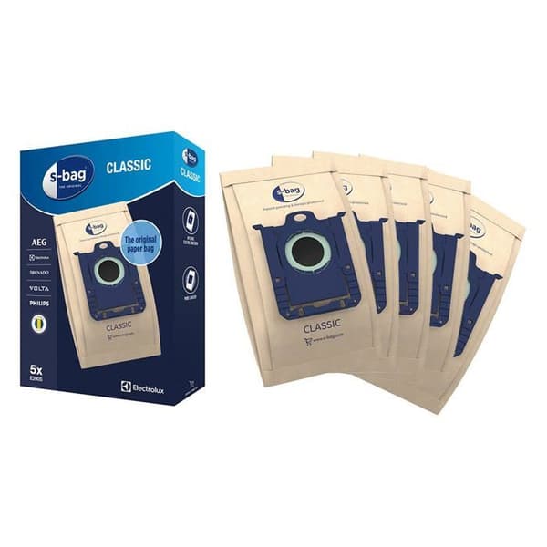 s-Bag Classic E200S Dammsugarpåse (5-pack)