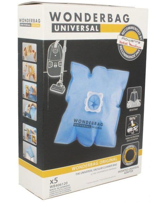 ROWENTA - 4 Wonderbag Endura dammsugarpåsar - WB484720