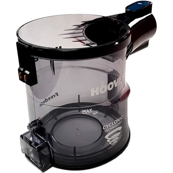 Dammtank till HOOVER Freedom Dammsugare 48022207 - H992023 - Påslös - Filter - Vit