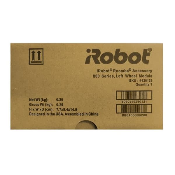 iRobot 4420153 - Vänsterhjulsmodul för Roomba 500, 600, 600, 700 och 900-serien, Vänsterhjulsmodul ORIGINAL