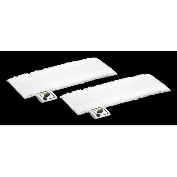 KARCHER - Kit med 2 universella mikrofibermoppar för golvmunstycke - EasyFix-kompatibel (SC 1, SC 2, SC 3, SC 4, SC5)