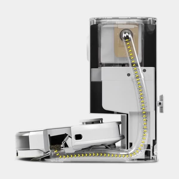 KARCHER - Sugstation RCV 5 - Automatisk intelligent tömningsstation för RCV 5 rengöringsrobot (via app)