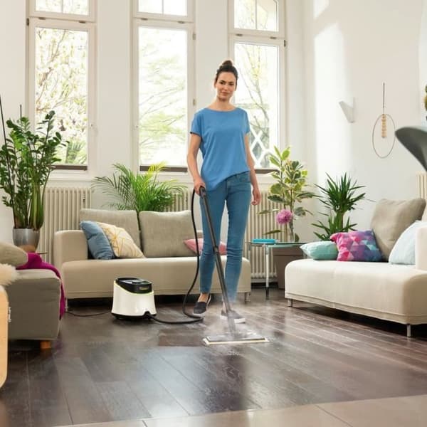 KARCHER - Kit med 2 ömtåliga ytmoppar för golvmunstycke - EasyFix-kompatibel (SC 1, SC 2, SC 3, SC 4, SC 5)