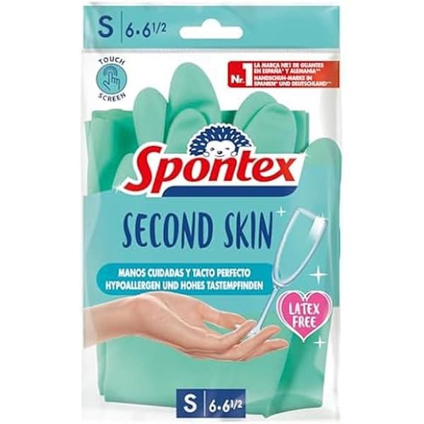 Spontex-Second Skin-Size S-1 förpackning