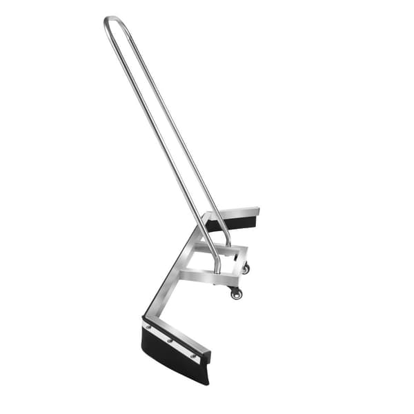 Sport Court Squeegee, Rustfrit Stål, Bred Squeegee Hoved