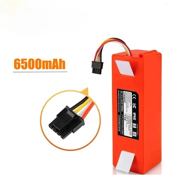 Robotstøvsuger Batteri, 14.4V, Li-Ion, Flere Kapacitetsmuligheder,6500mAh