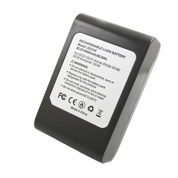 Batteri för Dammsugare Dyson DC31 / DC34 / DC35 Li-ion 22.2V 4000mAh 88.8Wh