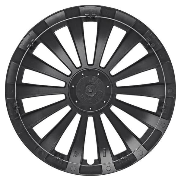 ProPlus hjulkapsler 4 stk. Meridian 16" sølvfarvet