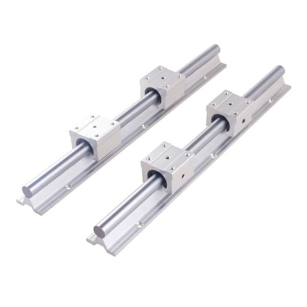 Lineær Guide Skinne System, 25mm Diameter, Aluminiumlegering Konstruktion,800 mm