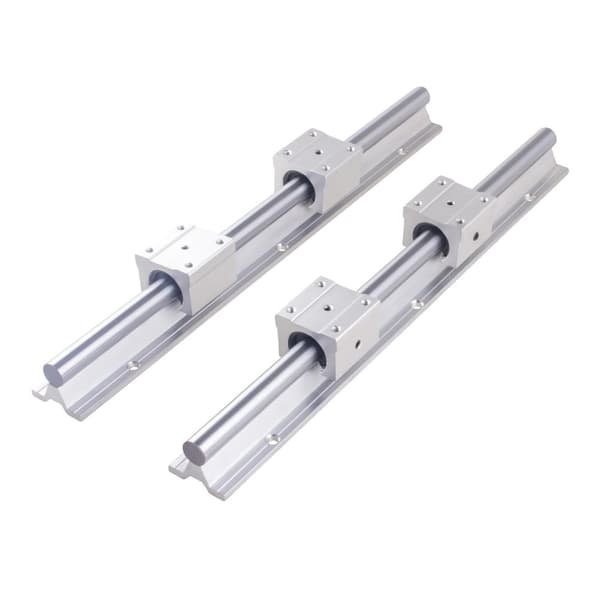Lineær Guide Skinne System, 25mm Diameter, Aluminiumlegering Konstruktion,800 mm