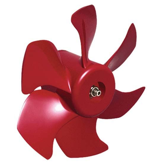 Vetus 35/55kgf 6 Blad Rosett Propeller Röd 150 mm