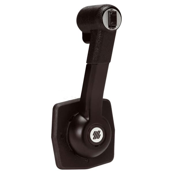 Ultraflex Enkel Motorkontroll Med Spak B184 Silver