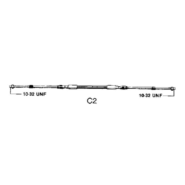 Ultraflex Styrkabel C2 Silver 17´