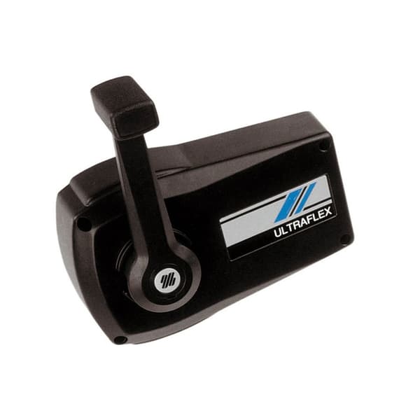 Ultraflex Enkel Motorkontroll Med Spak B90 Silver