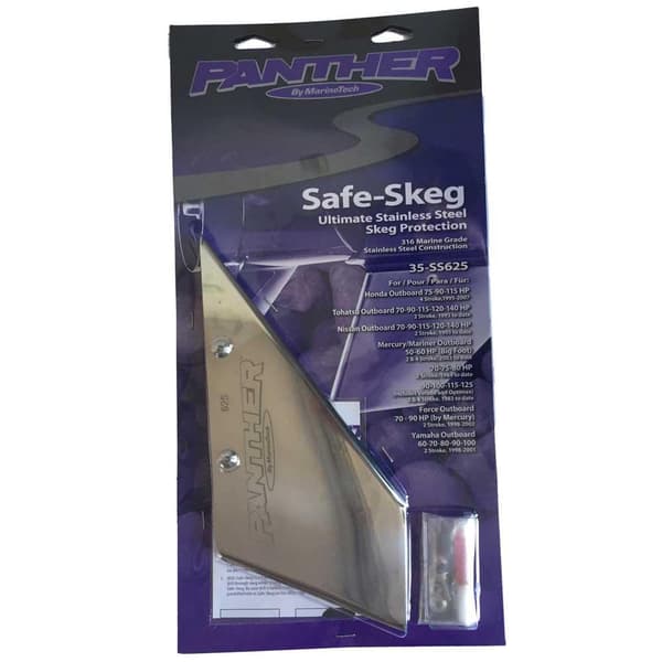 Panther Safe Skeg Mercury 50-125 Yamaha 60-100 Harmaa
