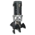 Miniatyrbillede 1 af 2: Max Power Thruster Ct300 Elec Duo Classic 24v 300 Sort