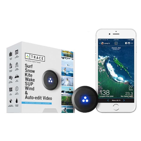 Trace Action Sports Tracker Sensor Svart