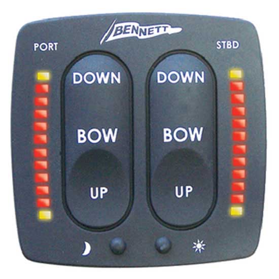 Bennett Trim Tabs Electronic Indicator Control Grå