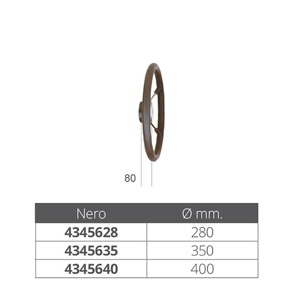 Savoretti Polyuretaaniperäsin Hopeinen 400 mm