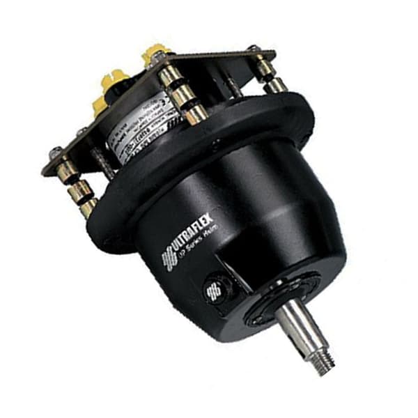 Uflex Pump Rund Fläns Front Mount Helm Svart