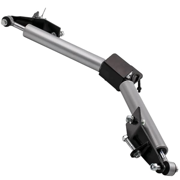 Dodge Ram Dual Steering Stabilizer Kit, Forbedrer Kontrol, Reducerer Bump Steer, Nem Installation