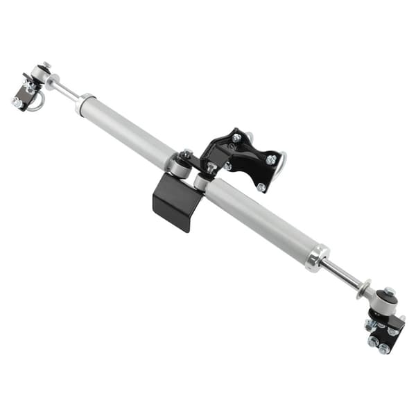 Dual Steering Stabilizer, Passer til Jeep Wrangler JK 2007-2018, Nem bolt-on installation, Reducerer bump steer
