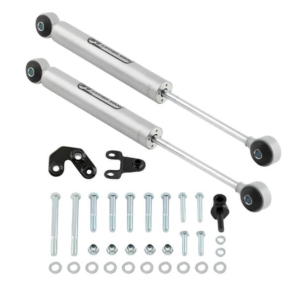 Dual Steering Stabilizer, Passer til Jeep Wrangler TJ/LJ & Cherokee XJ, Reducerer vibrationer i forenden, Forbedrer køreoplevelsen