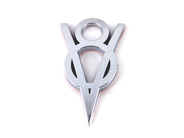V8 emblem klassiskt till tex. jänkare , amerikanare 65x40mm