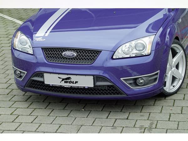 Grillmärke Ford Wolf silverfärgad styling