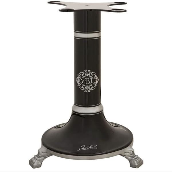 Berkel - Tribute Steering Wheel - Svart med silverdekorationer - Blommig ratt + rött skärlock + skinkklämma +