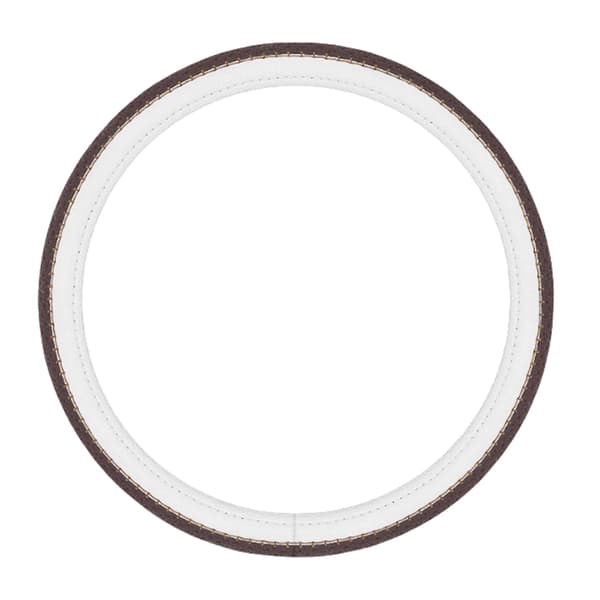 INF Skridsikker Ratbeskytter i PU-læder - 38cm - Universal Passer kaffe