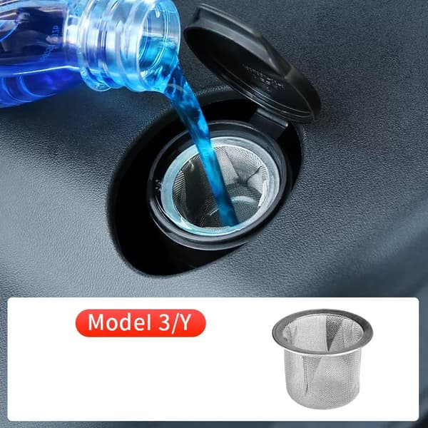 INF Tesla Model 3/Y -tuulilasinpyyhinsuodatin - ruostumaton teräs