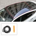 Miniatyrbilde 2 av 4: INF Tesla Model 3 takluketetning - Oppgradert værstripping for støyreduksjon