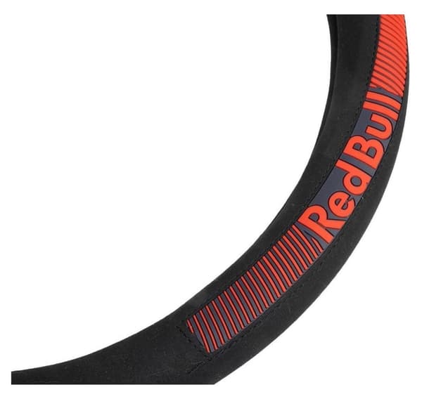 Red Bull ohjauspyörän suojus Ø37-39cm musta punainen