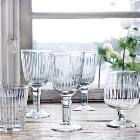 Vinglas Etsad Rand 6-pack