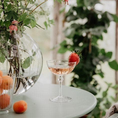 Champagneglas Lågt Kerstin 6-pack Ø 10 x H 12,5 cm