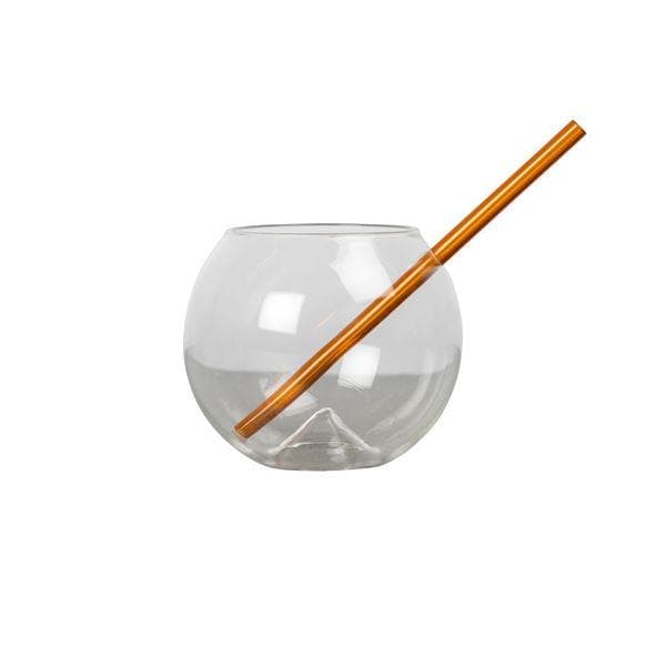 Glass med straw Magaluf 2-pack - BY ON