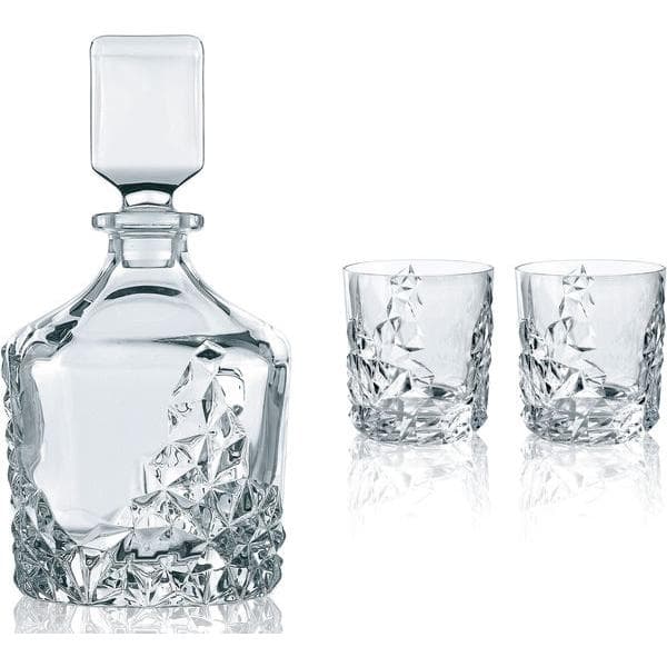 Skulptur Set Karaff och 2 st Glas - Nachtmann