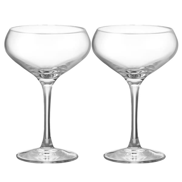 More Champagne Coupe Glass 21cl, 2-pack - Orrefors