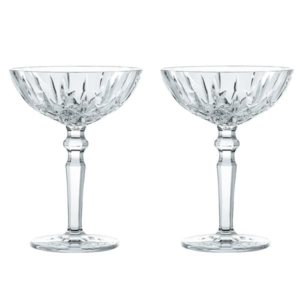 Noblesse Champagne coupe glass 18cl, 2-Pack - Nachtmann